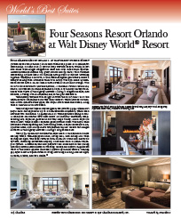 Best Suites - Four Seasons Resort Orlando 
at Walt Disney World® Resort